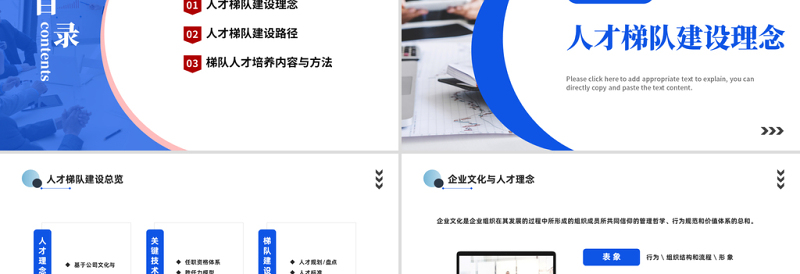 人才梯队建设与人才培养PPT商务风企业员工培养培训课件模板下载