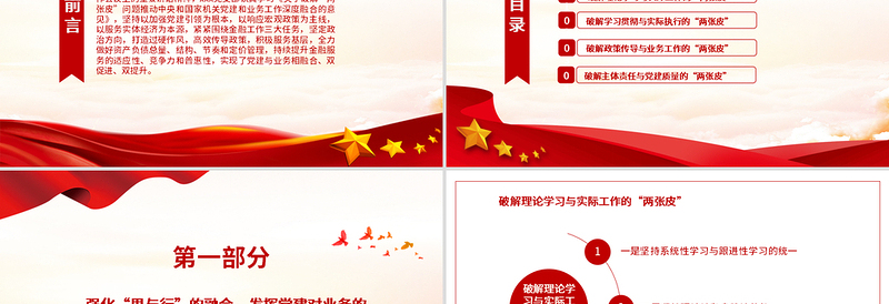 优秀强化四种力破解两张皮全力促进党建和业务的深度融合党课PPT