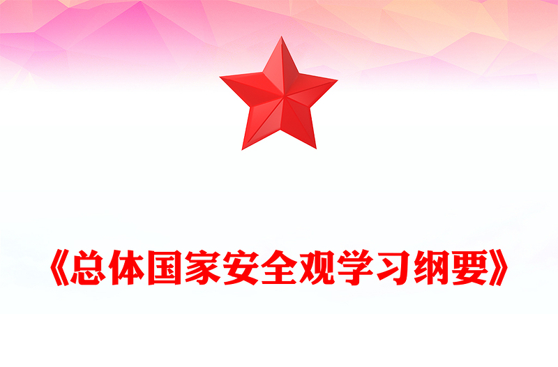 优质深入学习宣传贯彻《总体国家安全观学习纲要》PPT党建风基层党委党支部干部学习教育专题党课课件(讲稿)