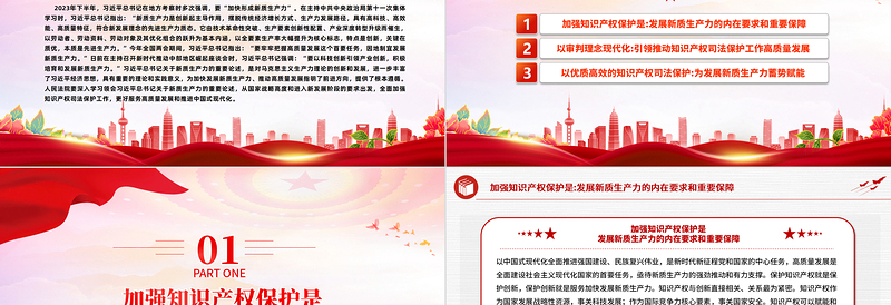 法院关于新质生产力PPT为新质生产力发展提供有力知识产权司法保护课件
