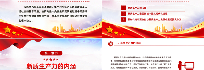 培育新质生产力青年要挺立时代潮头PPT党课下载