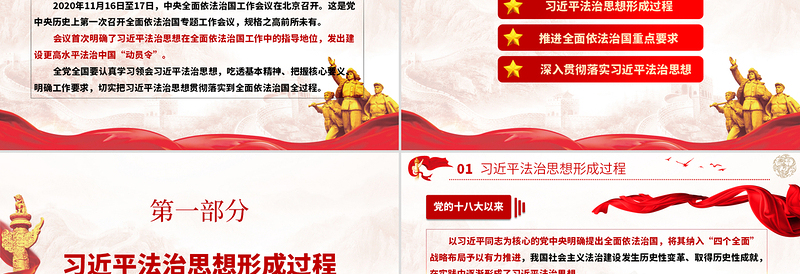 优质党政风习近平法治思想奋进新征程法制筑根基ppt