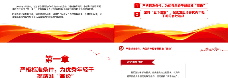 2025年精准识别优秀年轻干部方法PPT新时代年轻干部队伍建设微党课