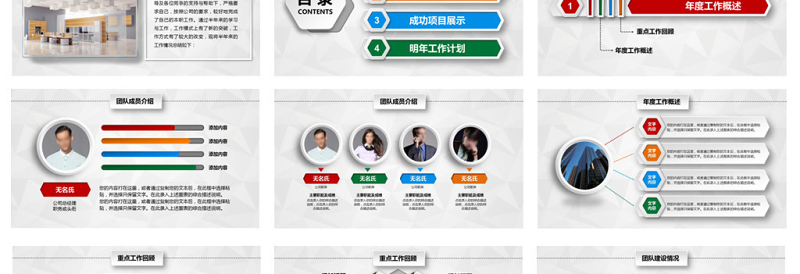 优秀工作总结工作报告ppt模板
