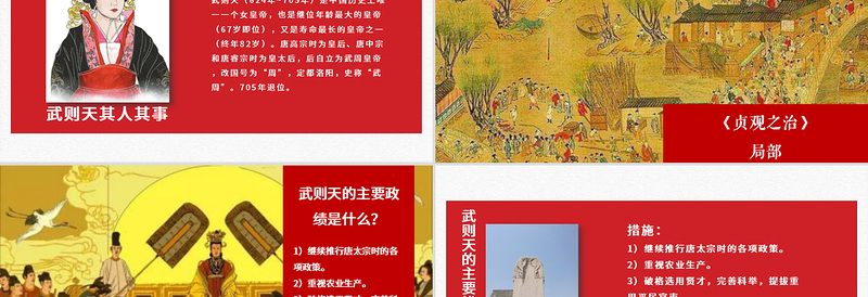 简约大气七年级下册历史课件盛唐气象PPT模板