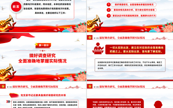党支部书记工作方法PPT简洁实用搞好调查研究坚持一切从实际出发党员辅导党课课件