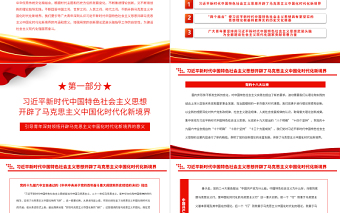 引导青年深刻领悟开辟马克思主义中国化时代化新境界的意义PPT大气精美风团员干部学习教育专题党课课件