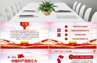 红色党政风淡紫色党政风如何端正入党动机入党积极分子党课PPT课件