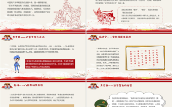 红色大气党史上的著名人物系列二PPT建党100周年小学生学党史红色教育专题党课课件