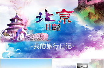 时尚大气高端时尚旅行摄影相册ppt