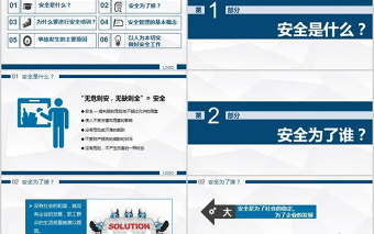 精美大气工厂车间企业安全生产管理培训ppt模板