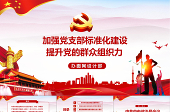 2025党支部标准化规范化建设党课ppt