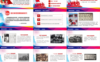 精品水彩青春正能量五四青年节精神做合格共青团员团委汇报PPT模板