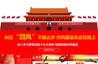医院四风建设党课ppt
