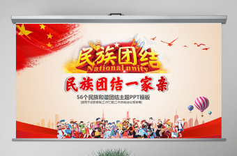 2025民族团结一家亲微党课ppt