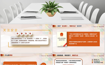 大气精美安全生产安全知识专题培训PPT