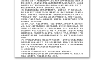 优质20xx年度党建工作总结自查报告