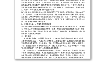 精品度党支部组织生活会支部委员会查摆问题情况及整改措施