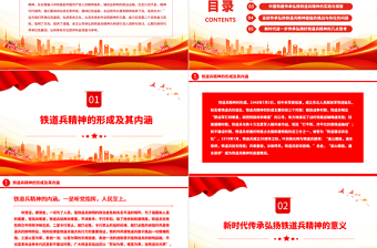 传承红色基因弘扬革命文化PPT精美党政风以新时代传承弘扬铁道兵精神为例专题党课党建课件