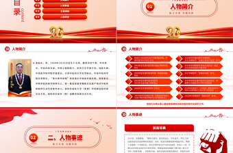人民英雄张伯礼PPT红色大气医之大者为国为民抗疫先进事迹介绍课件