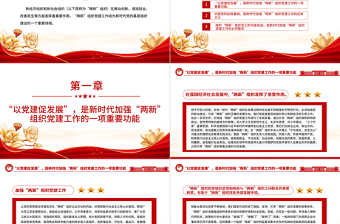加强新时代“两新”组织党建工作PPT党政风新时代党的基层组织建设专题党课
