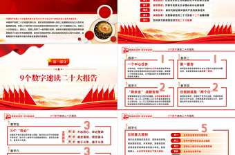 大气精美奋力夺取全面建设社会主义现代化国家新胜利PPT支部学习党的二十大精神党课