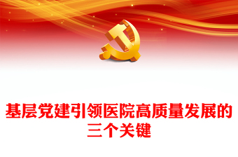 保险公司高质量发展微党课ppt