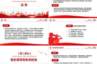 大气精美深入学习《中国共产党巡视工作条例》PPT党课课件模板