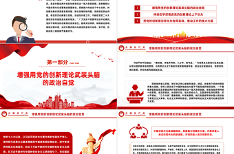 优秀掌握运用好党的创新理论这一强大思想武器PPT党政风第六批全国干部学习培训课件
