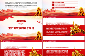 简约大气以新的生产力理论指导高质量发展ppt深入理解新质生产力的理论内涵课件