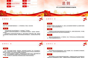 次年修订版《中华人民共和国保守国家秘密法实施条例》PPT课件