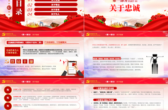 简洁风漫谈如何做一名合格的党员干部PPT2021年党员干部专题党建微党课课件