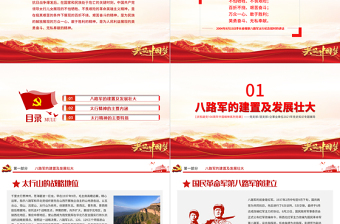 红色简洁太行精神弦歌未止薪火永传PPT建党100周年中国精神谱系百折不挠艰苦奋斗英勇奋斗无私奉献党建专题党课