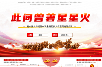 2025党的一届代表大会党课ppt