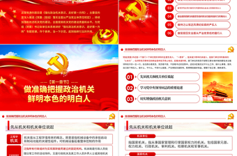 2025强化政治机关意识走好第一方阵全面从严治党党员干部培训党课PPT