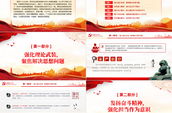 红色党建风作风建设党课PPT大气简洁抓铁有痕将作风建设进行到底新时代全面从严治党永远在路上课件