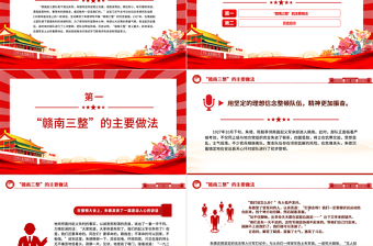 2025年“赣南三整”中的纪律建设PPT党史党纪学习教育党课课件