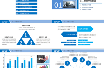 框架完整商务年终工作总结工作汇报工作报告新年计划ppt