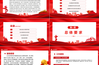 大气简洁农村人居环境整治提升五年行动方案（2021－2025年）PPT乡村振兴战略建设美丽中国党课课件
