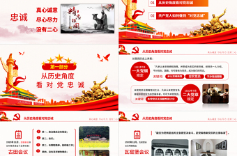 精美时尚七一主题党课党建勇担当善作为对党忠诚做合格共产党员党课PPT