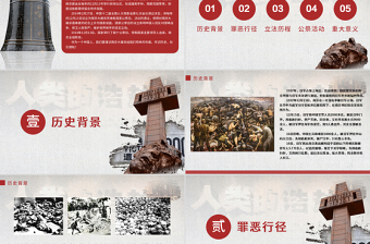 简约大气原创国家公祭日爱国教育主题班会党课PPT-版权可商用