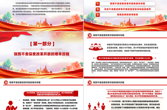 纪念邓小平同志诞辰120周年PPT邓小平同志与改革开放党课