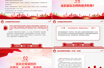 大气精美经济工作这样干PPT党政风中央经济工作会议九大看点课件下载