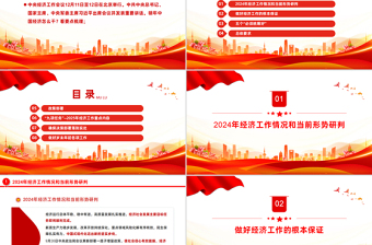 大气精美2025中央经济工作会议要点梳理PPT课件下载