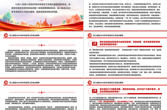 大气精美2024年中央经济工作会议精神解读PPT课件
