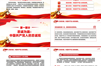 精品忠诚奋斗奉献PPT党员要注重培塑忠诚奋斗奉献的人格力量课件