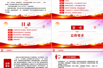 大气精美《乡村全面振兴规划（2024—2027年）》PPT课件（好党课）