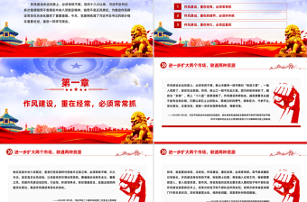 优质作风建设要抓常抓细抓长PPT总书记关于作风建设部分重要论述党课