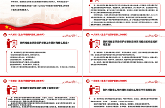 大气时尚一文读懂《生态环境保护督察工作条例》PPT课件下载