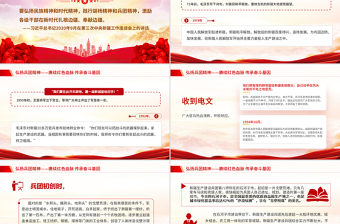 大气精美弘扬兵团精神PPT赓续红色血脉传承奋斗基因微党课